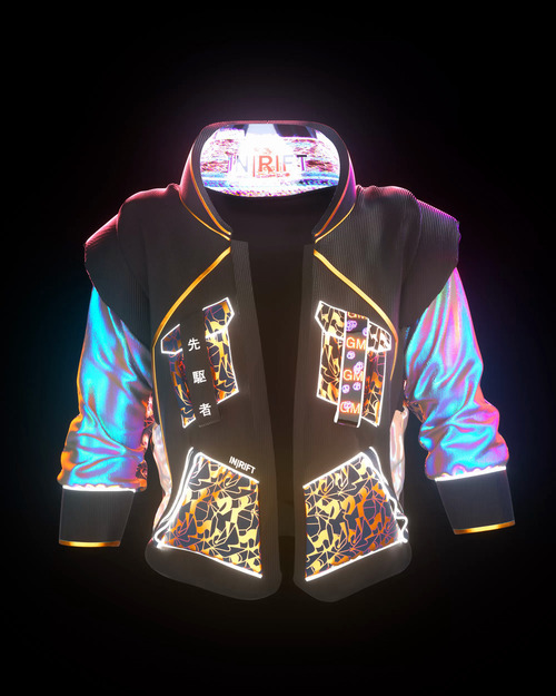 Gold Jacket (Front Facing) - Pioneer Collection - IN|RIFT